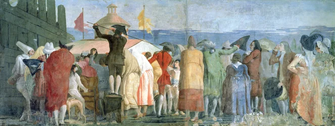 Die Neue Welt, 1791-97 (Fresko)